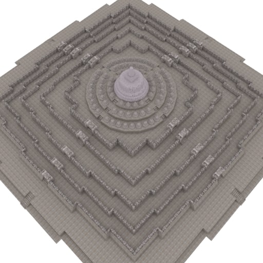 Borobudur 3D Model
