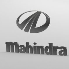 Mahindra logo 3D Model