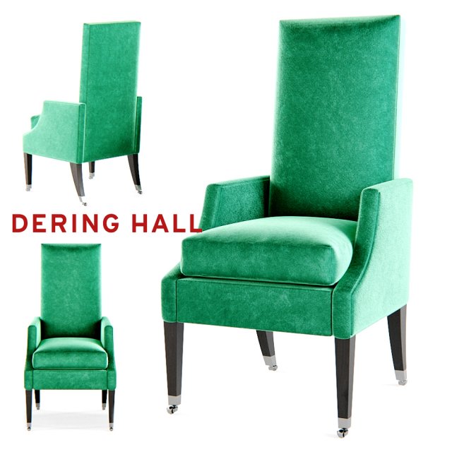 Dering Hall – Reclining Dinner Chair 3D Model