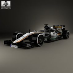 Force India VJM08 2015 3D Model