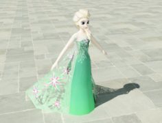 Frozen elsa 3D Model