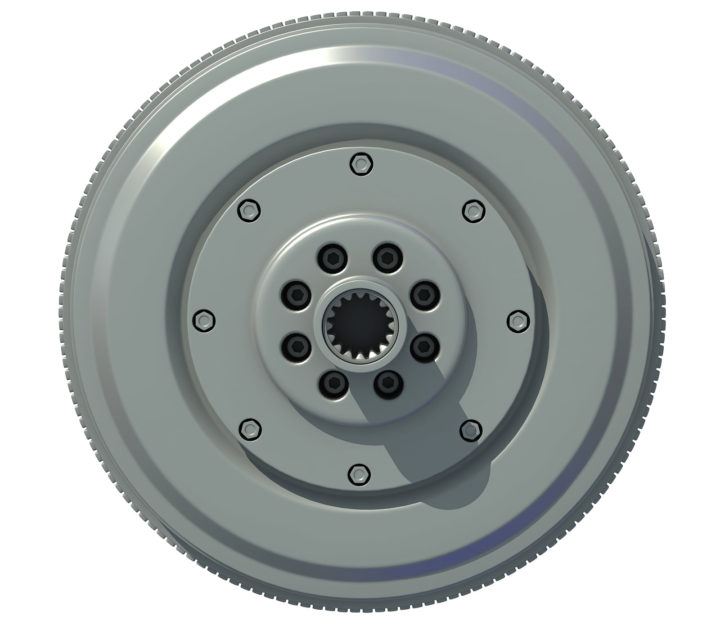 Engine Flywheel 3D Model