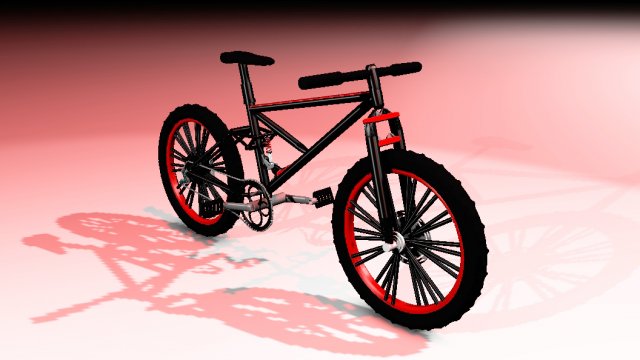 Mounting Bike MTB Free 3D Model