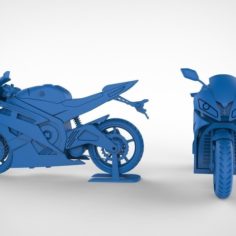 Yamaha R6 3D Print Model