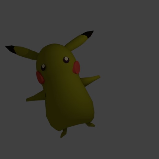 Pikachu						 Free 3D Model