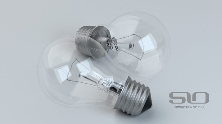 Classical lightbulb 3D Model