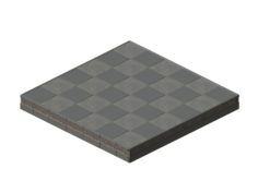 Square platform – base 16 3D Model