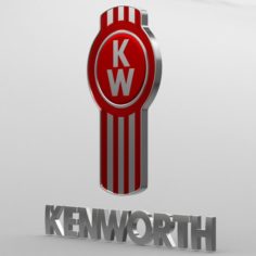 Kenworth logo 3D Model
