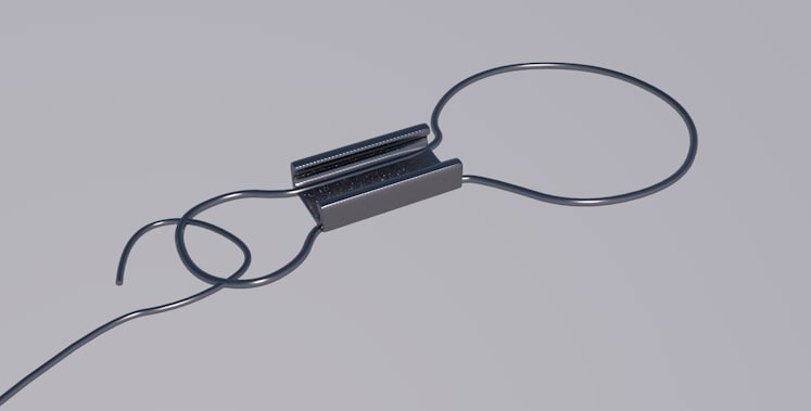 3D model fish wire 3D Model
