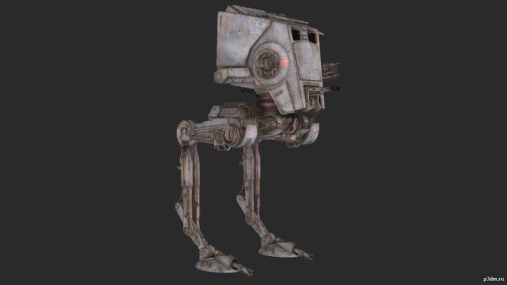 AT-ST 3D Model