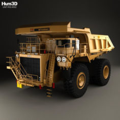 Unit Rig MT4400AC Dump Truck 2012 3D Model