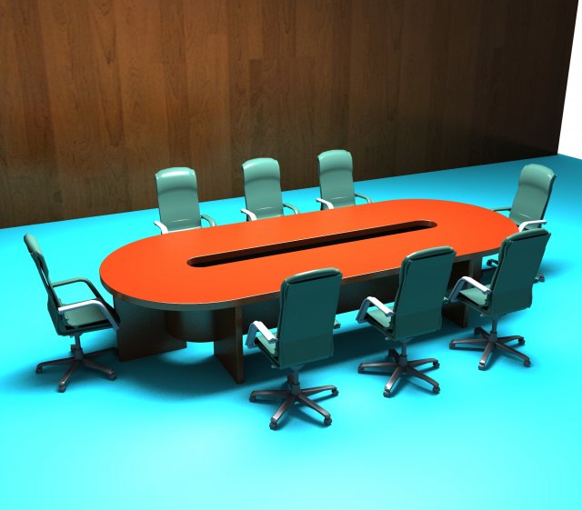 Meeting room 3D Model