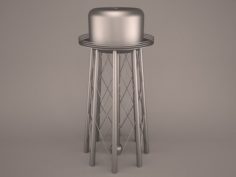 Water Tower 1 3D Model