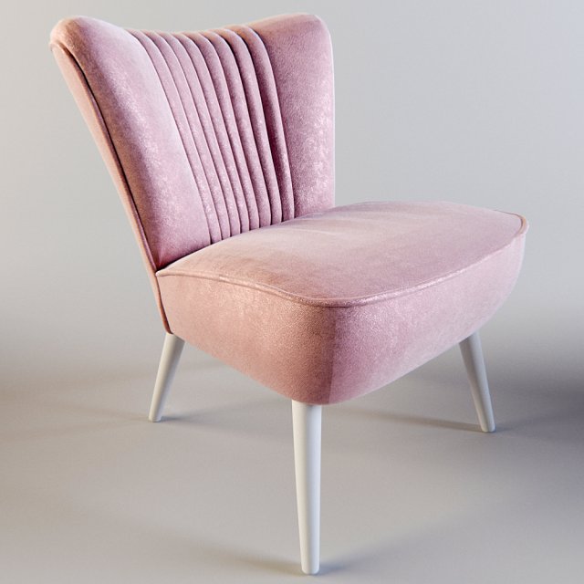 French cocktail chair from Osi Modern 3D Model