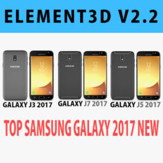 E3D – Samsung Galaxy J Top 2017 New 3D Model