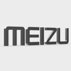Meizu logo 3D Model