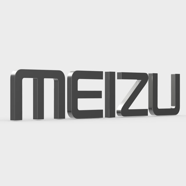 Meizu logo 3D Model