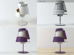 Crinolina table lamp 3D Model