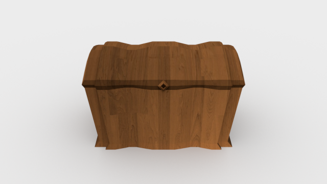Wooden Chest – ED 1 3D Model