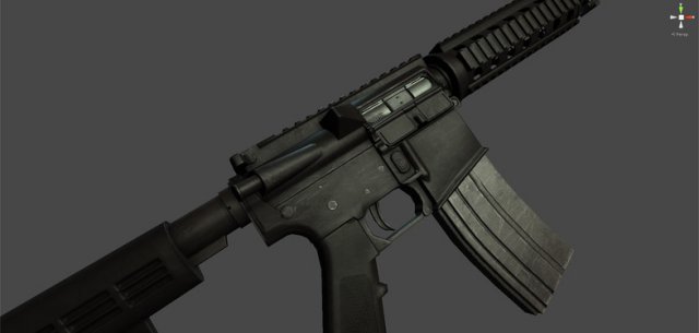 Rifle Free 3D Model