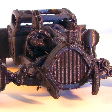Steam Punk Cruiser 3D Print Model