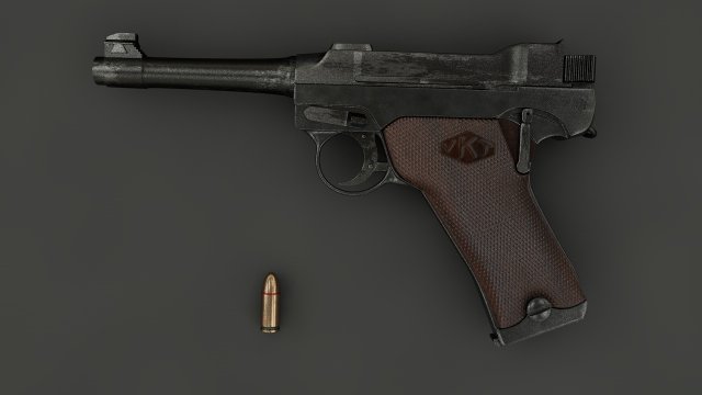 Lahti L-35 3D Model