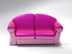 Couch 3 Free 3D Model