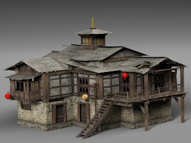 House of Tibet 3D Model