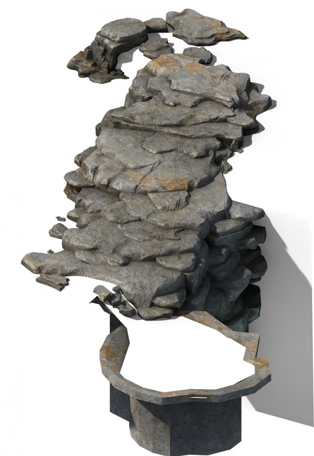 Dali Duan – Rock 01 3D Model