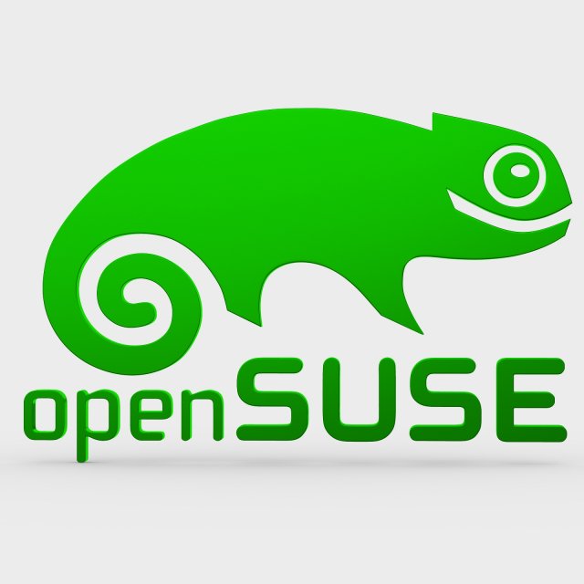 Open suse logo 3D Model