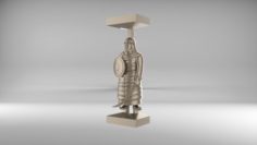 The chess bishop 2 of Tatar-Mongols set 09001 3D Model
