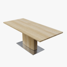 Modern Dining Table 04 3D Model