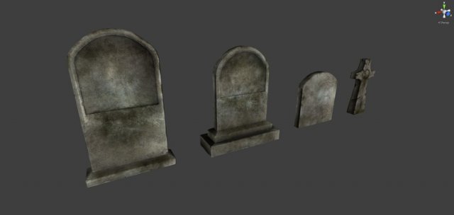 Tombstone 3D Model