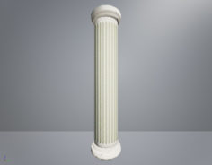 Column For Games 3D Model 3D model 3D Model