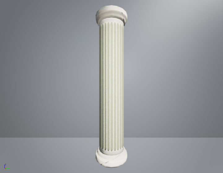 Column For Games 3D Model 3D model 3D Model