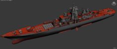 Kirov Class Battle Cruiser 3D Model