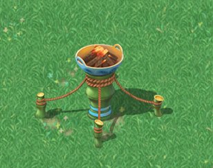 Cartoon world – brazier 3D Model