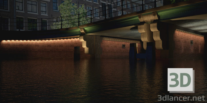 3D-Model 
Bridge 5 Amsterdam