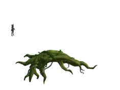 Cartoon Forest – Trees 07 3D Model