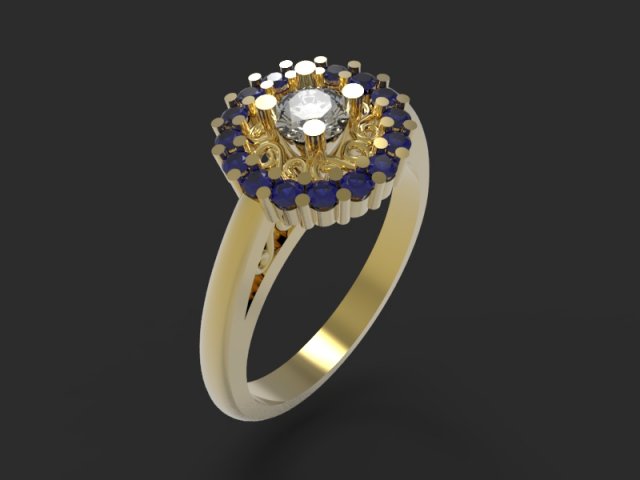 Halo ring 3D Model