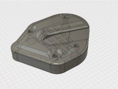 First Gen Suzuki V-Strom 650 Kickstand Pad 3D Print Model