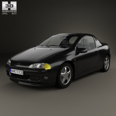 Opel Tigra 1994 3D Model