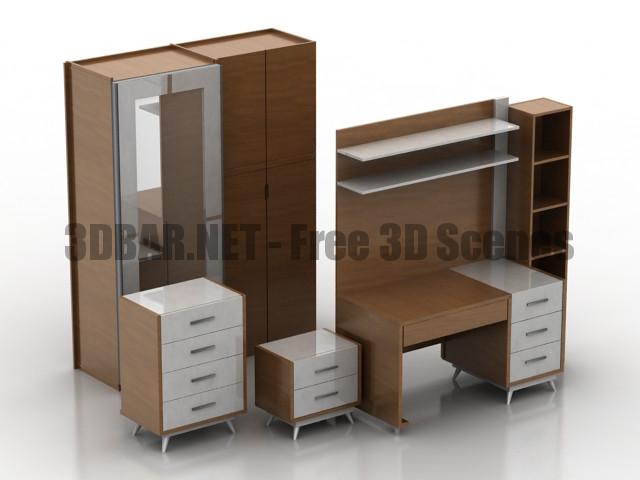 KORU Firniture Set 3D Collection