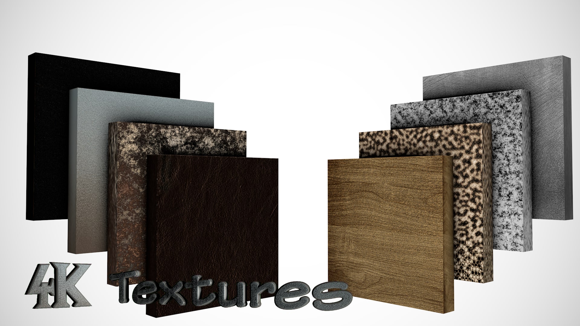 4K Textures pack 3D Model