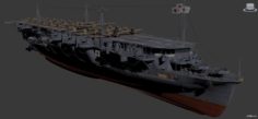Ryujo 1944 3D Model