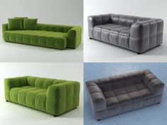 Strips sofa system 3D Model