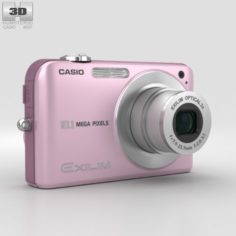 Casio Exilim EX- Z1050 Pink 3D Model