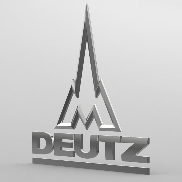 Deutz logo 3D Model