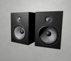 3D Speakers Free 3D Model