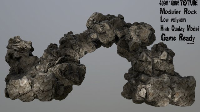 Rock 3D Model